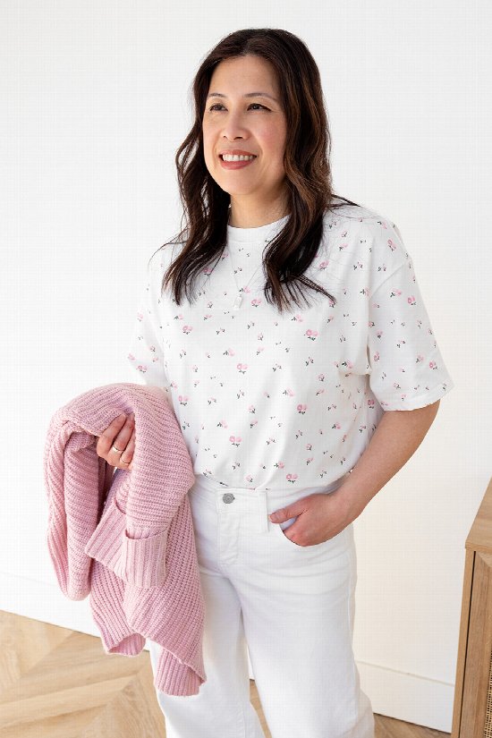 Flower Girl Boxy Tee